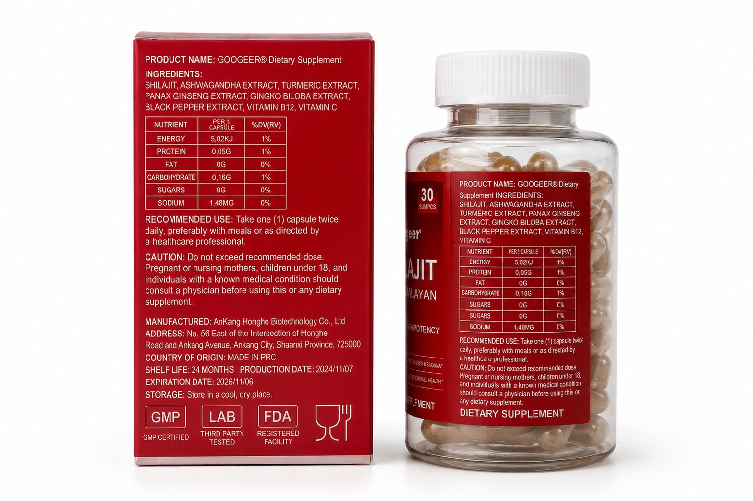 SUP Gummies SHILAJIT - Gominolas de Shilajit